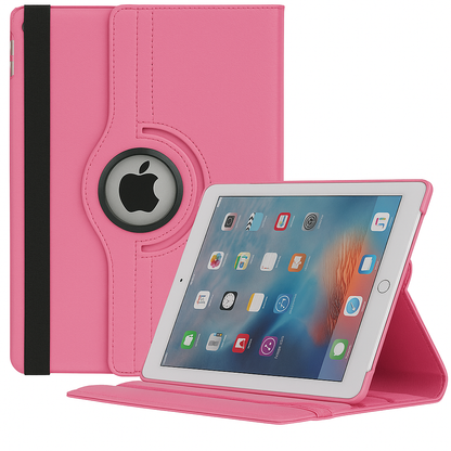 غطاء كتاب دوار لجهاز Apple iPad - حامل متعدد الزوايا 360 درجة (موديلات وألوان متعددة) 