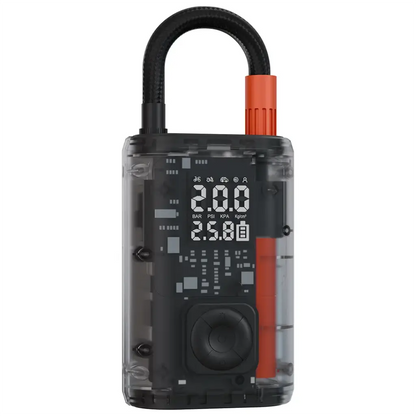 Porodo Vyrox Car Tire Inflator with Digital Pressure Display