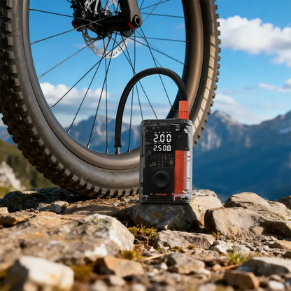 Porodo Vyrox Car Tire Inflator with Digital Pressure Display