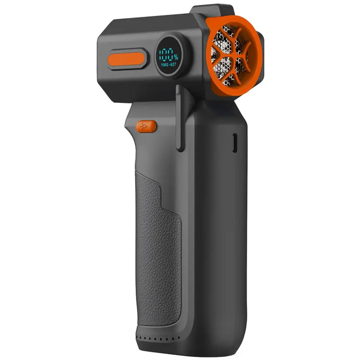 Porodo Lifestyle Cordless Turbo Air Duster with LED Work Light - Black3.webp
