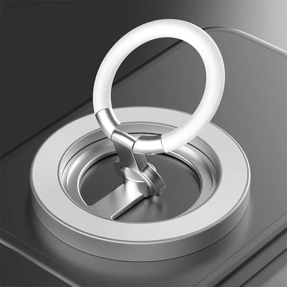 Mobile Phone Dual Magnetic Finger Ring Holder for Magsafe
