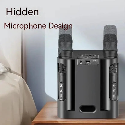 A99 Transparent Bluetooth Speaker with Microphone & RGB Lights