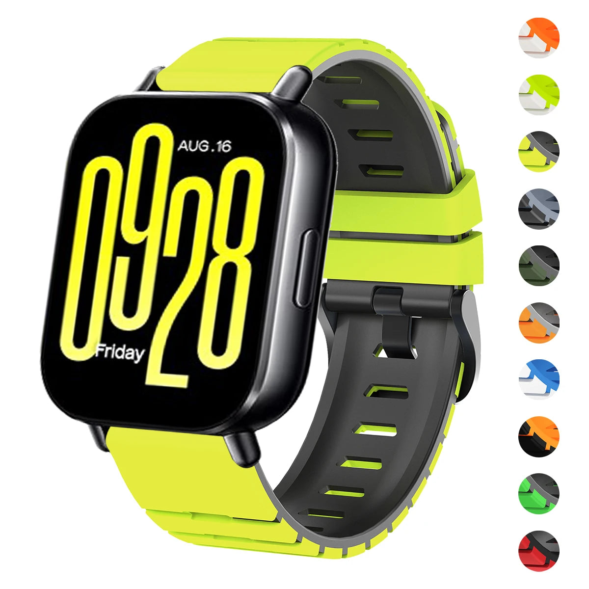 22mm Universal Silicone Watch Strap