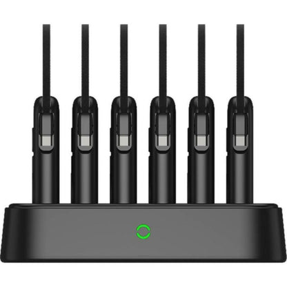 GIZZY 6-in-1 / 3-in-1 Magnetic Charging Station with 10000mAh Power Banks & 15W Wireless Charging – Black