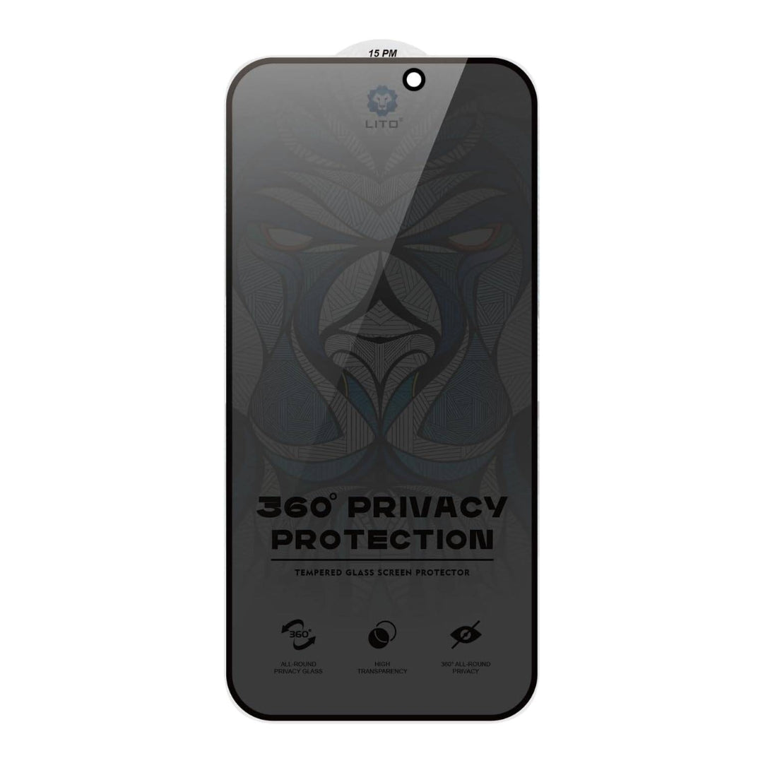 LITO Privacy Tempered Glass Screen Protector 60° Privacy, 0.3mm High-Alumina Glass