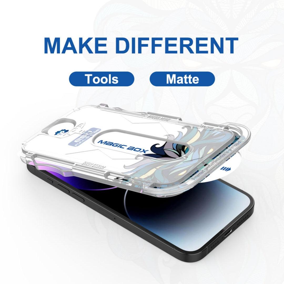 LITO D+ Magic Box 9H Tempered Glass Screen Protector for iPhone Series