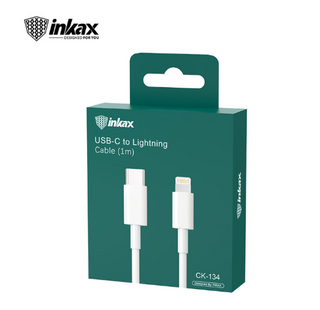 Inkax CK-134 1M Quick Charging Type C to Lightning Cable for iPhone - Saif Al Najmi Kw