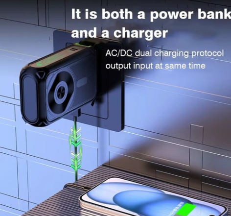 WEKOME WP-91S 9-in-1 Wireless Power Bank 22.5W 20000mAh – Built-in Cables & Stand