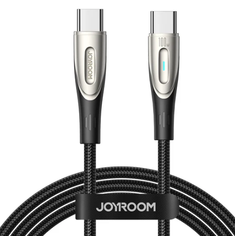SA27-CC5/SA27-CL3 Fast Charging Cable – Type-C to Type-C / Type-C to Lightning, 1.2M, Black