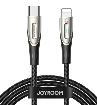 SA27-CC5/SA27-CL3 Fast Charging Cable – Type-C to Type-C / Type-C to Lightning, 1.2M, Black