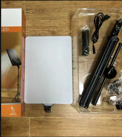 RL-19T Tripod Ring Light & RL-24T Portable Live Beauty Camera Light Set