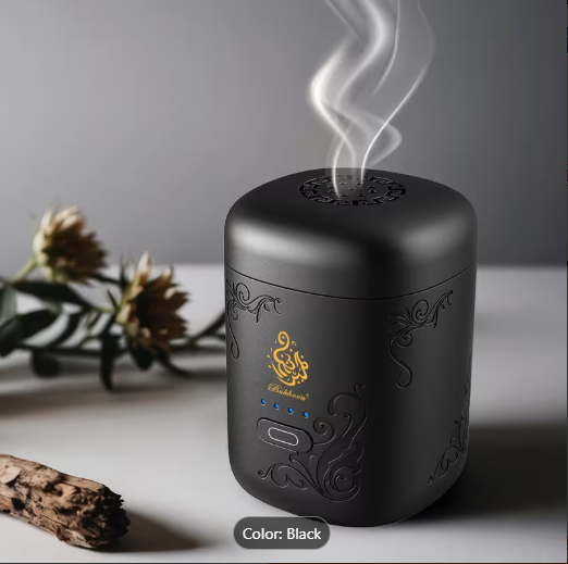 Mini Electronic Bukhoor Incense Holder – USB Rechargeable