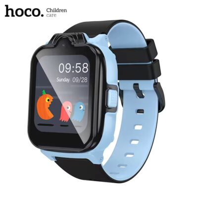 HOCO Y104 4G Smart Watch for Kids –Phone Call Support GPS, Wi-Fi, HD Touchscreen & LBS
