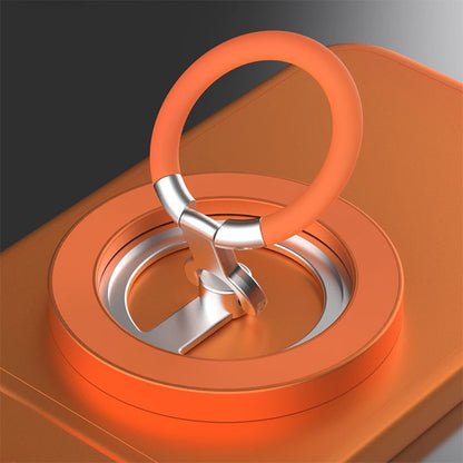 Mobile Phone Dual Magnetic Finger Ring Holder for Magsafe