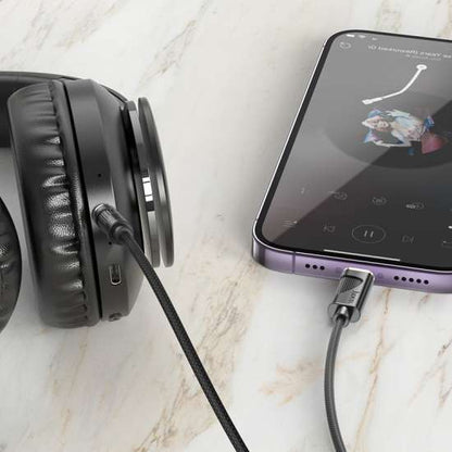 Hoco UPA30 Friend Digital Audio Conversion Cable Lightning - Saif Al Najmi Kw