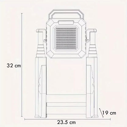 Portable Telescopic Rechargeable LED Light 10000mAh