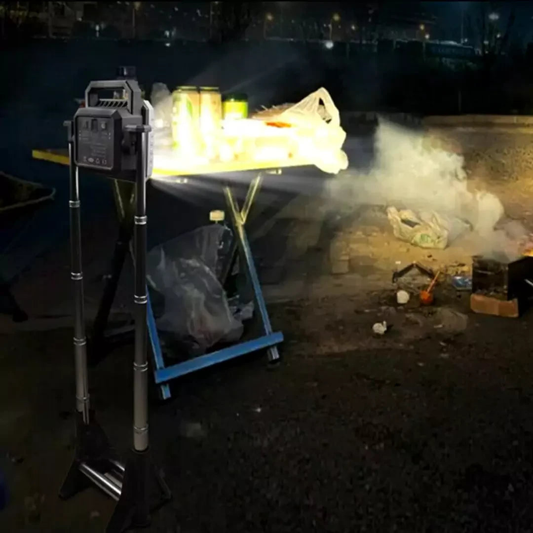 Portable Telescopic Rechargeable LED Light 10000mAh