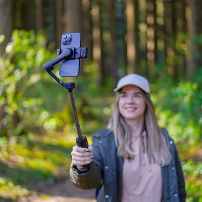 Hohem iSteady V3 3-Axis Smartphone Gimbal with Magnetic AI Tracker, Fill Light & Extension Rod