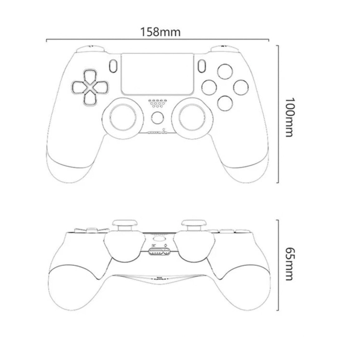 VIPLATINA VM12 Wireless Game Controller for PS4, PS3 & PC