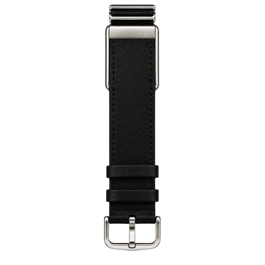 Classic Leather-Style Watch Band – Brown / Black