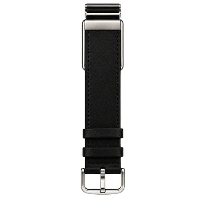 Classic Leather-Style Watch Band – Brown / Black