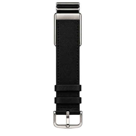 Classic Leather-Style Watch Band – Brown / Black