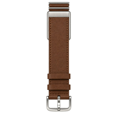 Classic Leather-Style Watch Band – Brown / Black