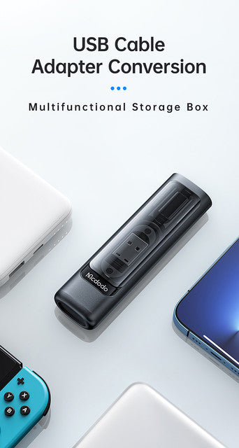 Mcdodo WF-1720 Multifunctional Storage Box for Cable Connector SIM Ejector Card Slot - Saif Al Najmi Kw