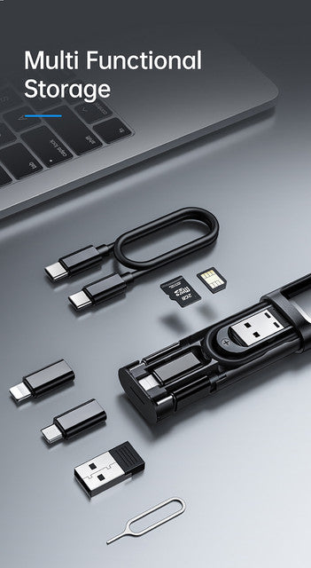Mcdodo WF-1720 Multifunctional Storage Box for Cable Connector SIM Ejector Card Slot - Saif Al Najmi Kw