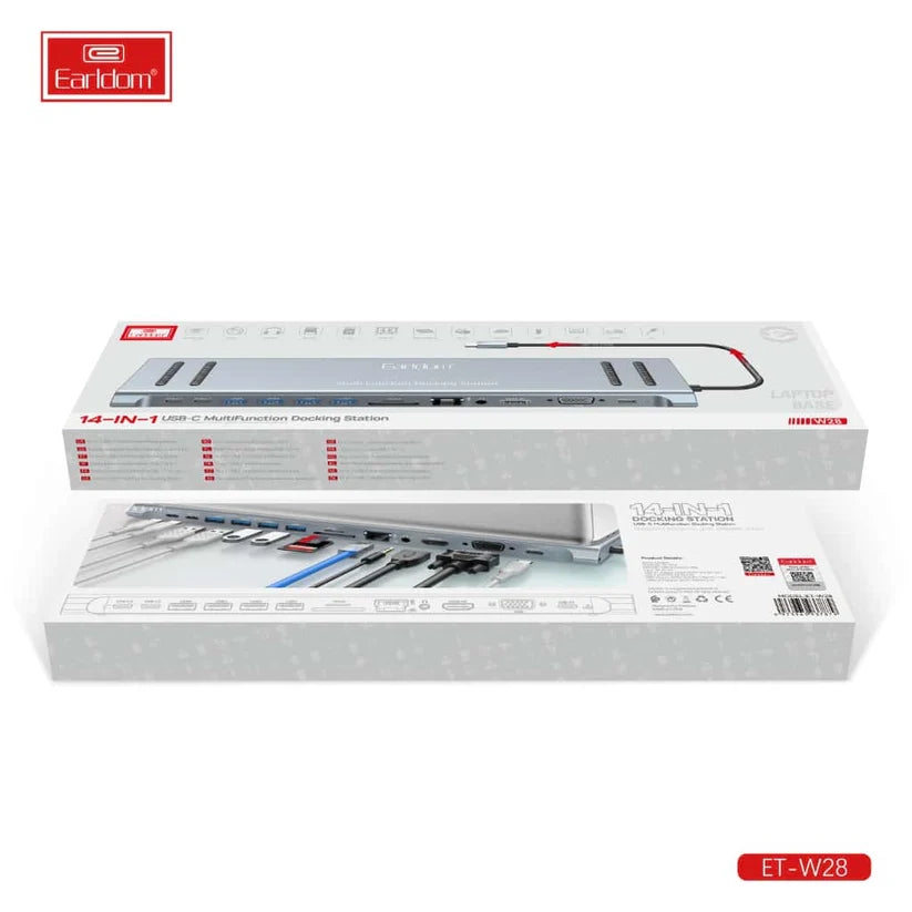 Earldom ET-W28 14-in-1 USB-C Hub