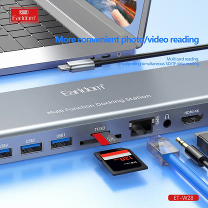 Earldom ET-W28 14-in-1 USB-C Hub