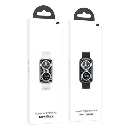 Hoco Y25 Smart Sport Watch - Black | IP67 Waterproof & Fitness Tracker - Saif Al Najmi Kw