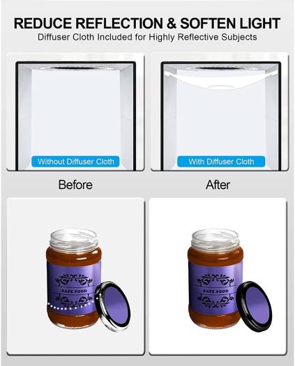 PULUZ 30cm Ring Light Photo Studio Box – PU5030B