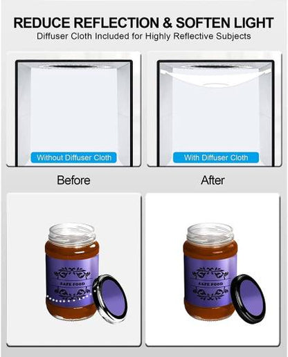 PULUZ 30cm Ring Light Photo Studio Box – PU5030B