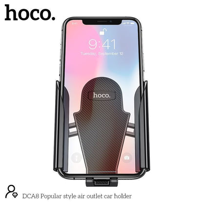 Hoco DCA8 Popular Style Air Outlet Phone Holder - Saif Al Najmi Kw