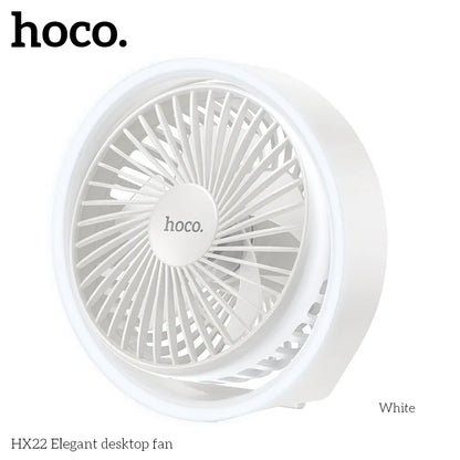 Hoco HX22 Mini Desktop Fan - Saif Al Najmi Kw