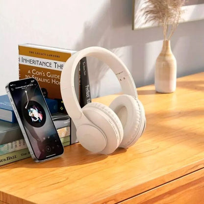 Hoco W45 Enjoy BT headset - milky white - Saif Al Najmi Kw