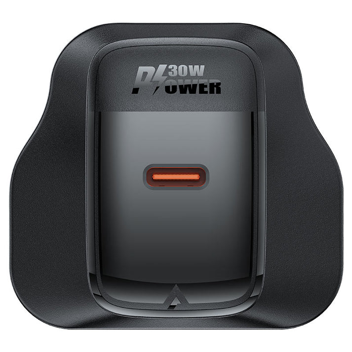 Acefast A103 GaN Fast Charge Wall Charger – 30W PD, 1×USB - C (UK Plug) - Saif Al Najmi KwChargersACEFASTSaif Al Najmi KwAcefast A103 GaN Fast Charge Wall Charger – 30W PD, 1×USB - C (UK Plug)