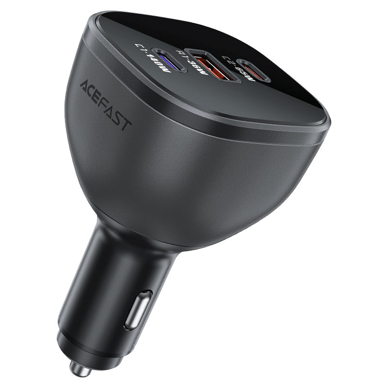 Acefast B14 Car Charger 165W PD3.1 – 3 - Port Fast Charging Adapter - Saif Al Najmi KwCar ChargersACEFASTSaif Al Najmi KwAcefast B14 Car Charger 165W PD3.1 – 3 - Port Fast Charging Adapter