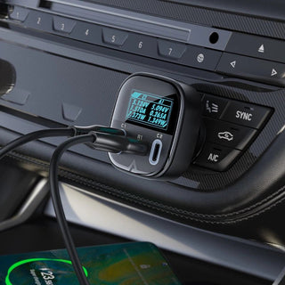 Acefast B5 101W Car Charger – Triple Port Fast Charging Adapter - Saif Al Najmi KwCar ChargersACEFASTSaif Al Najmi KwAcefast B5 101W Car Charger – Triple Port Fast Charging Adapter