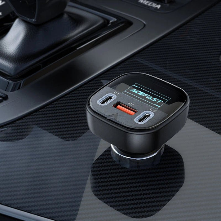 Acefast B5 101W Car Charger – Triple Port Fast Charging Adapter - Saif Al Najmi KwCar ChargersACEFASTSaif Al Najmi KwAcefast B5 101W Car Charger – Triple Port Fast Charging Adapter