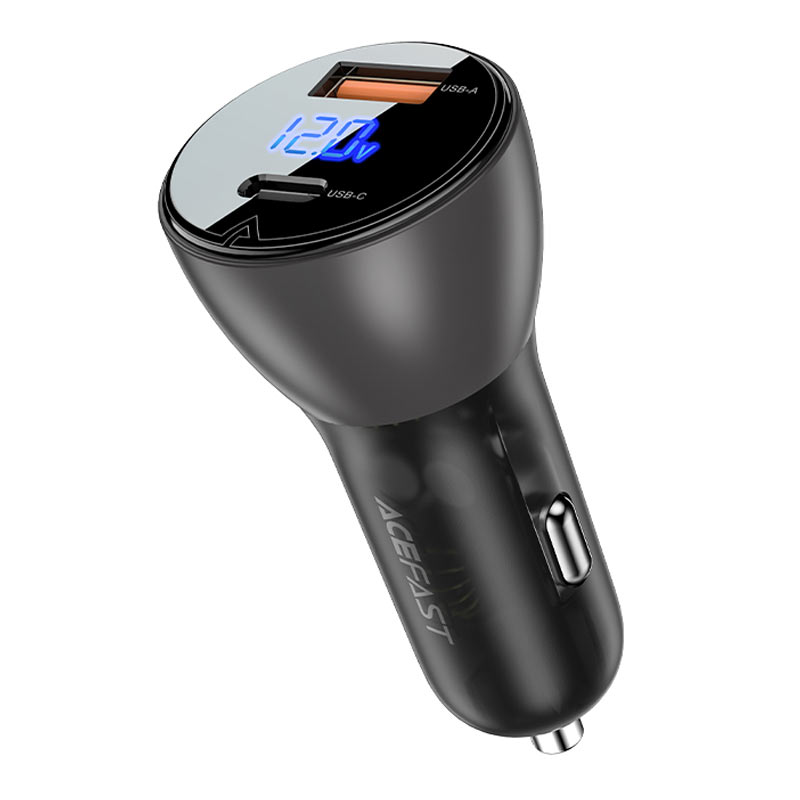 Acefast B6 63W Car Charger – Dual Port Fast Charging Adapter