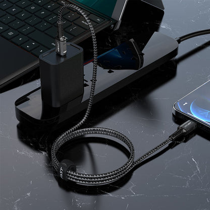 Acefast C1 - 01 USB - C to Lightning Charging & Data Cable – Aluminum Alloy - Saif Al Najmi KwData CablesACEFASTSaif Al Najmi KwAcefast C1 - 01 USB - C to Lightning Charging & Data Cable – Aluminum Alloy