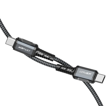 Acefast C1 - 03 USB - C to USB - C Charging & Data Cable – 60W, 1.2m - Saif Al Najmi KwData CablesACEFASTSaif Al Najmi KwAcefast C1 - 03 USB - C to USB - C Charging & Data Cable – 60W, 1.2m