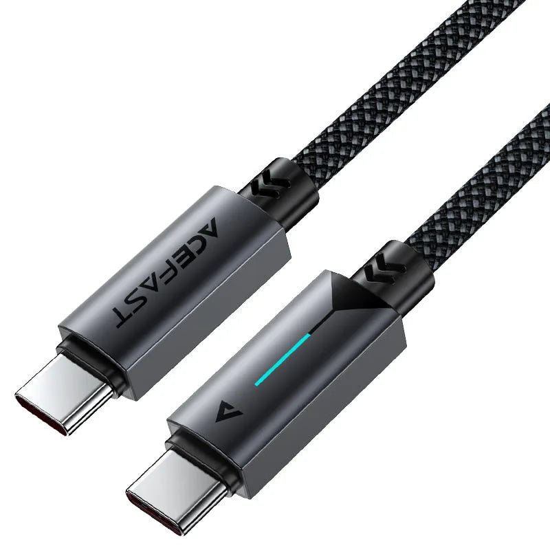 Acefast C19 - 03 USB - C to USB - C Charging & Data Cable – 60W, 1.2m - Saif Al Najmi KwData CablesACEFASTSaif Al Najmi KwAcefast C19 - 03 USB - C to USB - C Charging & Data Cable – 60W, 1.2m