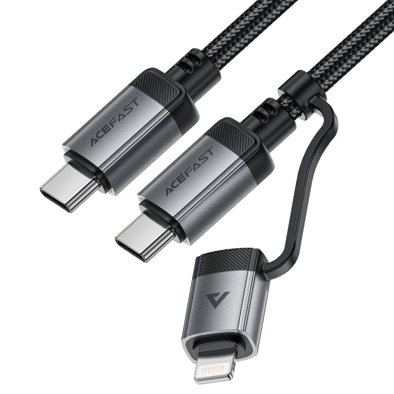 Acefast C20 - 01 USB - C to Lightning / USB - C Fast Charging Cable - Saif Al Najmi KwData CablesACEFASTSaif Al Najmi KwAcefast C20 - 01 USB - C to Lightning / USB - C Fast Charging Cable