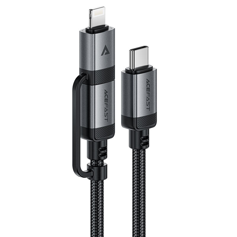 Acefast C20 - 01 USB - C to Lightning / USB - C Fast Charging Cable - Saif Al Najmi KwData CablesACEFASTSaif Al Najmi KwAcefast C20 - 01 USB - C to Lightning / USB - C Fast Charging Cable