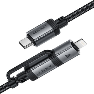 Acefast C20 - 01 USB - C to Lightning / USB - C Fast Charging Cable - Saif Al Najmi KwData CablesACEFASTSaif Al Najmi KwAcefast C20 - 01 USB - C to Lightning / USB - C Fast Charging Cable