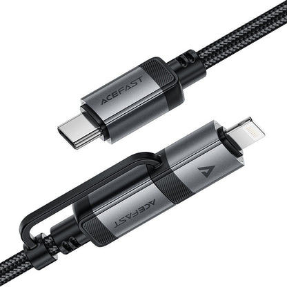 Acefast C20 - 01 USB - C to Lightning / USB - C Fast Charging Cable - Saif Al Najmi KwData CablesACEFASTSaif Al Najmi KwAcefast C20 - 01 USB - C to Lightning / USB - C Fast Charging Cable
