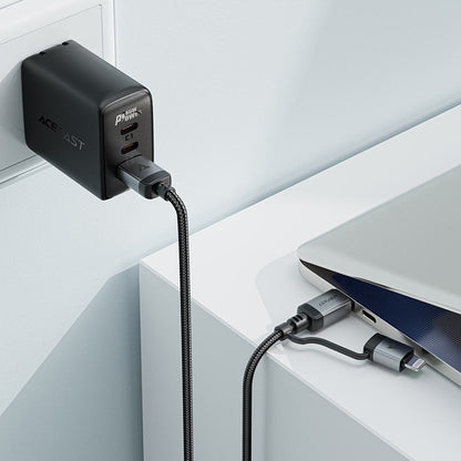 Acefast C20-01 USB-C to Lightning / USB-C Fast Charging Cable